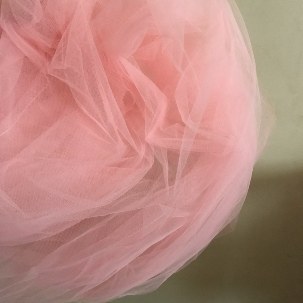 Pink Tulle Fabric - Picture 2 of 7